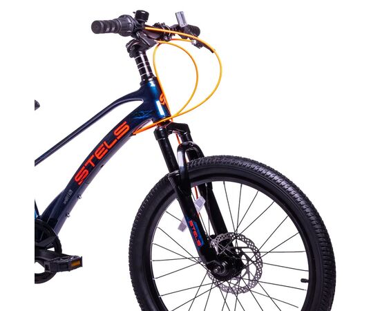 Подростковый велосипед Stels Leader 220 MD 22" (темно-синий), Цвет: синий, Размер рамы: 10,7", изображение 6