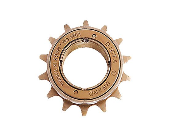 Трещотка DICTA A0N-14 (1/2"x3/32"x14T; D 1.37"; коричневый), Цвет: коричневый, Количество зубьев: 14