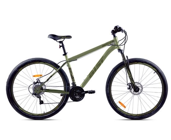 Велосипед AIST Quest Disc 29" (зеленый, 2025), Цвет: хаки, Размер рамы: 19,5"
