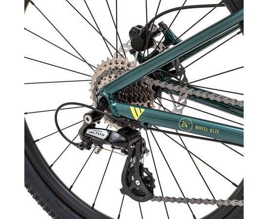 Подростковый велосипед Welt Moovix 2.0 24 HD (Emerald Green), изображение 7