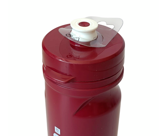 Велофляга Polisport C600 (bordeaux and white, бордовая), Цвет: бордовый, Объём: 600, изображение 3