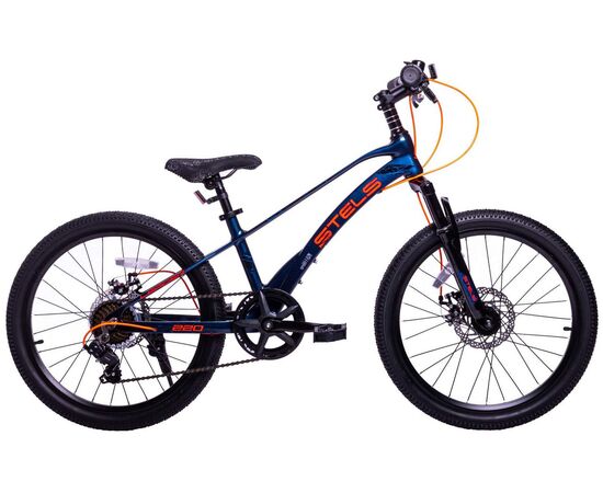 Подростковый велосипед Stels Leader 220 MD 22" (темно-синий), Цвет: синий, Размер рамы: 10,7"