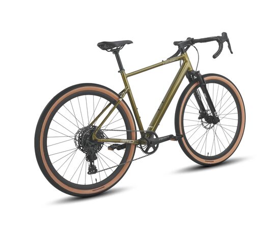 Велосипед Hagen GR 10 Air 700C (2025, зеленый хаки, металлик), Цвет: хаки, Размер рамы: 56 см, изображение 3