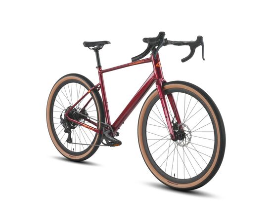 Велосипед Hagen GR 10 700C (2025, восточный красный, металлик), Цвет: бордовый, Размер рамы: 56 см, изображение 2