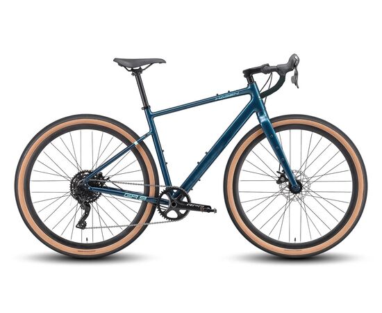 Велосипед Hagen GR 9 700C (2025, темный морской, металлик), Цвет: синий, Размер рамы: 47 см