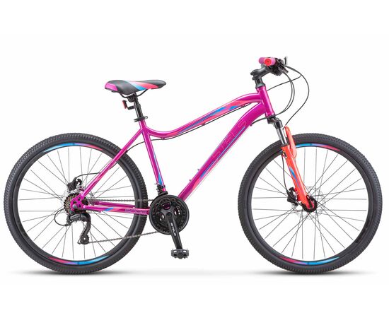 Велосипед Stels Miss 5000 D 26" (фиолетовый/розовый), Цвет: фиолетовый, Размер рамы: 16"