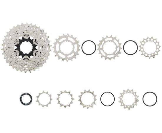 Кассета Shimano CS-R7100, 12 ск., 11-34T (серебристый), изображение 5