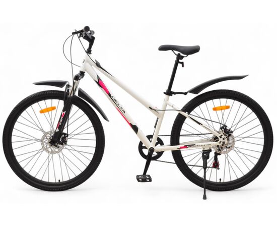 Велосипед Delta Crystal 27.5 (белый), Цвет: белый, Размер рамы: 15", изображение 3