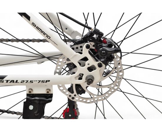 Велосипед Delta Crystal 27.5 (белый), Цвет: белый, Размер рамы: 15", изображение 7