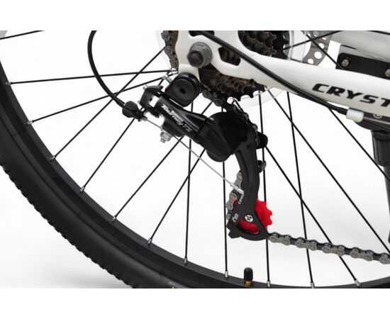 Велосипед Delta Crystal 27.5 (белый), Цвет: белый, Размер рамы: 15", изображение 8