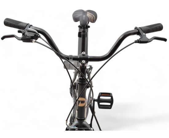 Велосипед Delta Butterfly 26 (серый), Цвет: серый, Размер рамы: 17", изображение 4