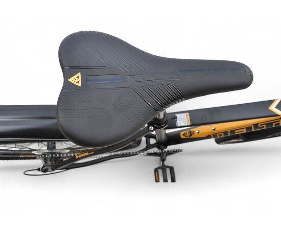 Велосипед Delta Flex 27.5 (черный/золотистый), Цвет: графитовый, Размер рамы: 19", изображение 11