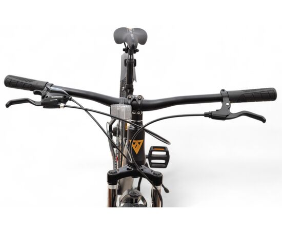 Велосипед Delta Flex 27.5 (черный/золотистый), Цвет: графитовый, Размер рамы: 19", изображение 6