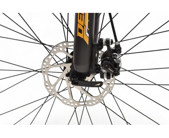 Велосипед Delta Flex 27.5 (черный/золотистый), Цвет: графитовый, Размер рамы: 19", изображение 7