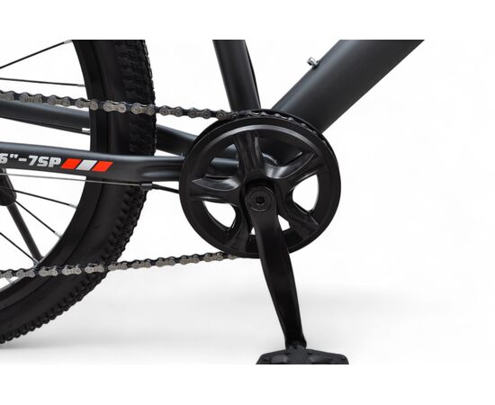 Велосипед Delta Street 26 (серый), Цвет: серый, Размер рамы: 14", изображение 6