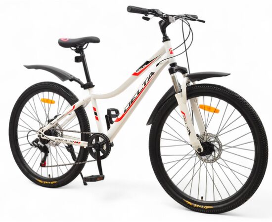 Велосипед Delta Street 26 (белый), Цвет: белый, Размер рамы: 14", изображение 2