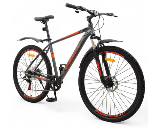 Велосипед Delta Vision 29 (серый), Цвет: серый, Размер рамы: 20", изображение 2