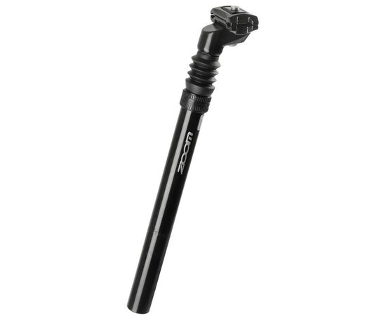Штырь подседельный ZOOM SPS-C372 (D28.6, L-350, чёрный), Цвет: черный, Диаметр: 28.6, Длина: 350