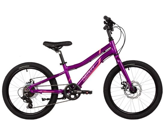 Детский велосипед Novatrack Novara 6.D 20" (2025, фиолетовый)