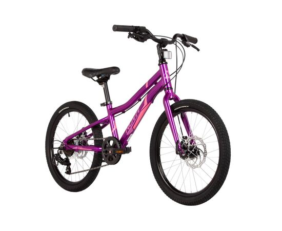 Детский велосипед Novatrack Novara 6.D 20" (2025, фиолетовый), изображение 2