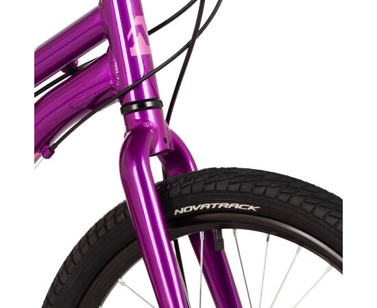 Детский велосипед Novatrack Novara 6.D 20" (2025, фиолетовый), изображение 4