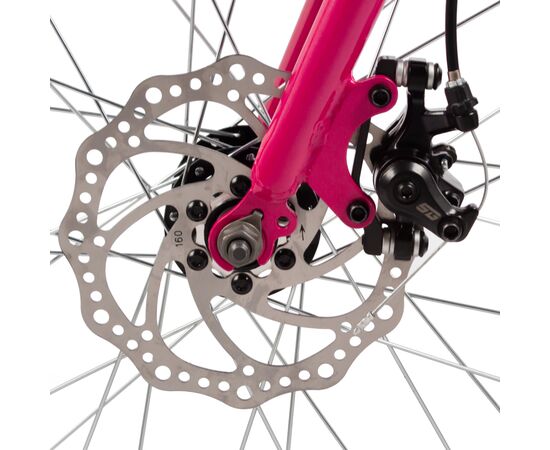 Детский велосипед Novatrack Katrina 6.D 20" (2025, фуксия-фиолетовый), Цвет: розовый, Размер рамы: 10", изображение 7