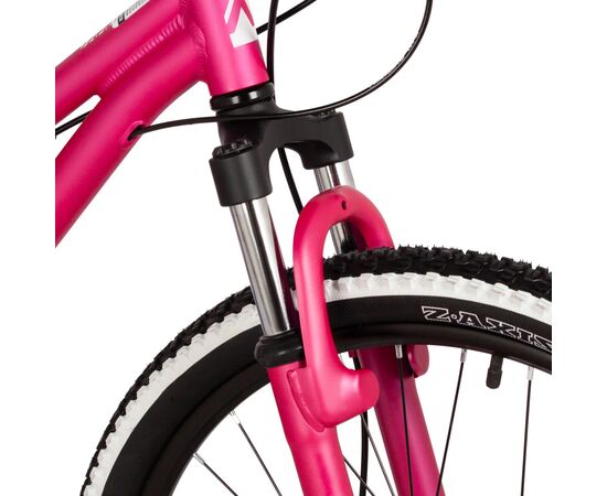 Подростковый велосипед Novatrack Katrina 7.D 24" (2025, фуксия-фиолетовый), Цвет: розовый, Размер рамы: 12", изображение 4