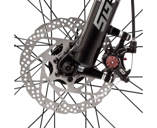 Велосипед STINGER LAGUNA 26" (2025, серебряный), Цвет: серый, Размер рамы: SM, изображение 7