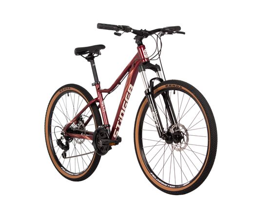 Велосипед STINGER LAGUNA 26" (2025, красный), Цвет: красный, Размер рамы: SM, изображение 2