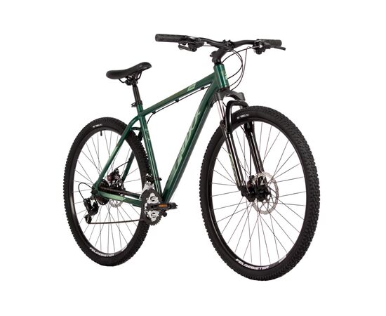 Велосипед FOXX CAIMAN 29" (2025, зеленый), Цвет: зелёный, Размер рамы: 18", изображение 2