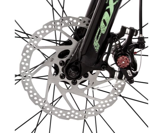 Велосипед FOXX CAIMAN 29" (2025, зеленый), Цвет: зелёный, Размер рамы: 18", изображение 7