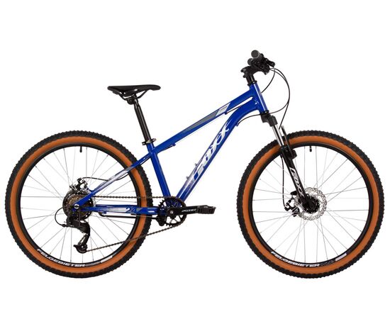Подростковый велосипед FOXX CAIMAN JR 24" (синий), Цвет: синий, Размер рамы: 12"