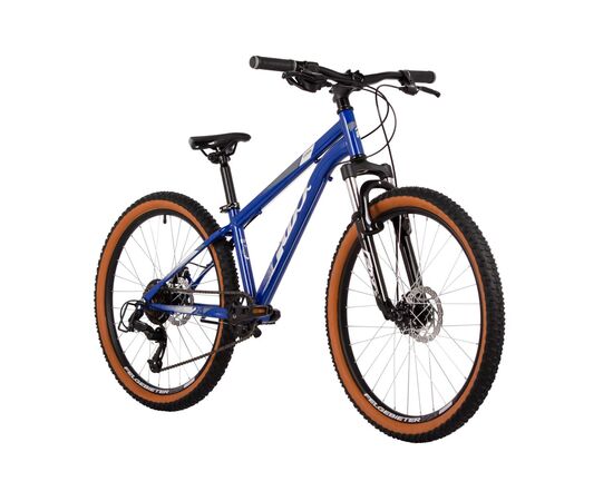 Подростковый велосипед FOXX CAIMAN JR 24" (синий), Цвет: синий, Размер рамы: 12", изображение 2