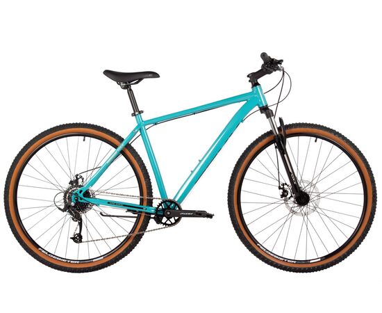 Велосипед FOXX ARAGON 29" (2025, зеленый), Цвет: бирюзовый, Размер рамы: 18"