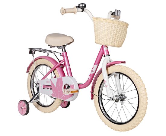 Детский велосипед Novatrack Maple 16" (2025, розовый), Цвет: розовый, Размер рамы: 10,2", изображение 2