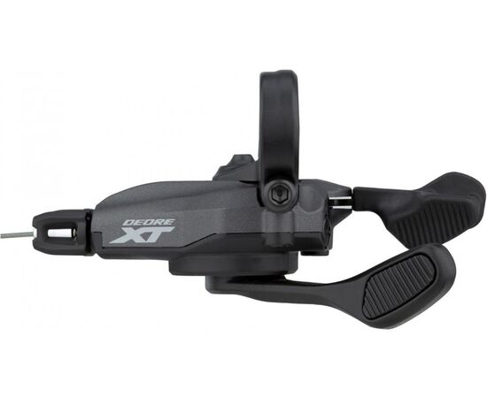 Манетка Shimano SL-M8100 (хомут, правая, чёрный, 12 ск., тросик и оплетка)