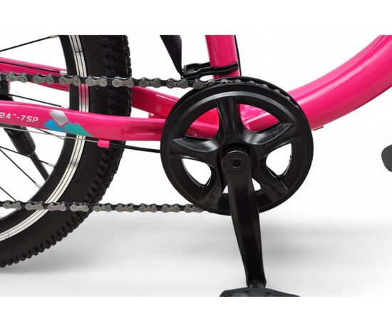 Велосипед Delta Butterfly 24 (розовый), Цвет: розовый, Размер рамы: 14", изображение 9