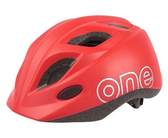 Шлем велосипедный Bobike ONE Plus (клубнично-красный), Цвет: красный, Размер: 48-52