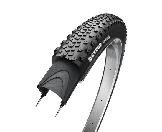 Покрышка OBOR METEOR GRAVEL 28"/700x45C (47-622) (черная)