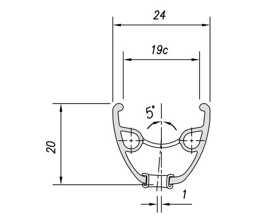 Обод Mach1 NEO 29" (622x19), 36 отв., AV, пистонированный, disc (чёрный), изображение 3