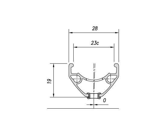 Обод Mach1 CROSS-R 23 29" (622x23), 32 отв., FV, пистонированный, disc, ETR (чёрный), изображение 3