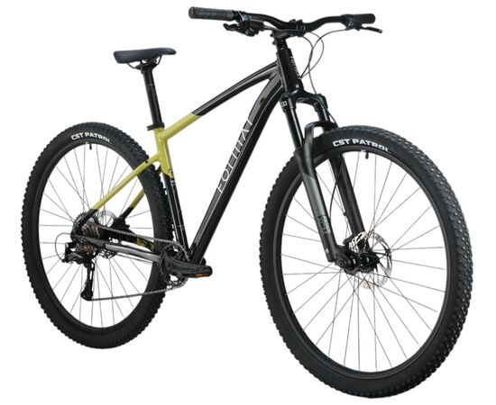 Велосипед FORMAT 1413 29 (2025, черный/зеленый), Цвет: черный, Размер рамы: M, изображение 2