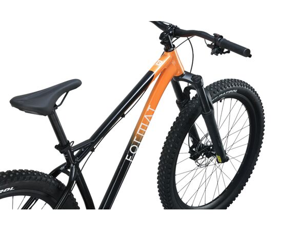 Велосипед FORMAT 1314 PLUS 27,5  (2025, черный/оранжевый), Цвет: оранжевый, Размер рамы: M, изображение 5