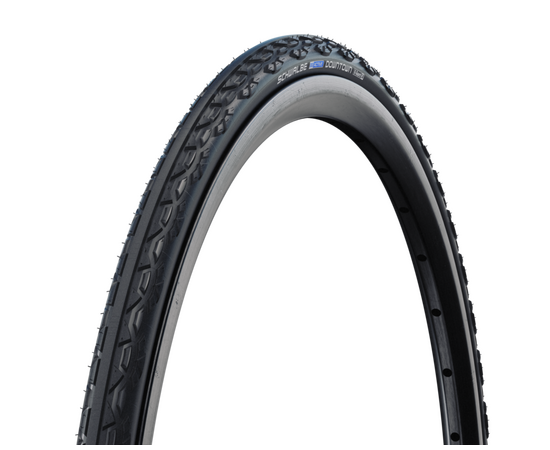 Покрышка для велосипеда Schwalbe DownTown 24x1.00 (25-540), K-Guard, TwinSkin, B/B, HS342, 2Grip, чёрная