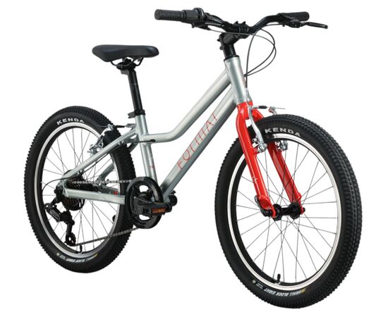 Детский велосипед FORMAT 7413 20" (2025, серебристый), изображение 2