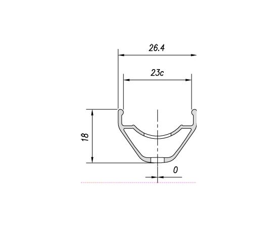 Обод Mach1 FZR-XC 29" (622x23), 32 отв., FV, disc, ETR (чёрный), изображение 3