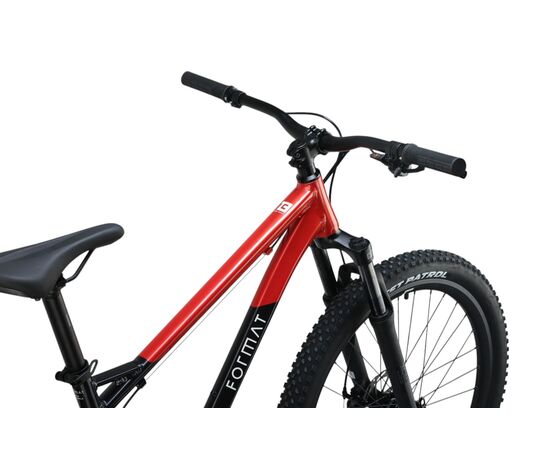 Велосипед FORMAT 1315 27,5  (2025, черный/красный), Цвет: черный, Размер рамы: L, изображение 5