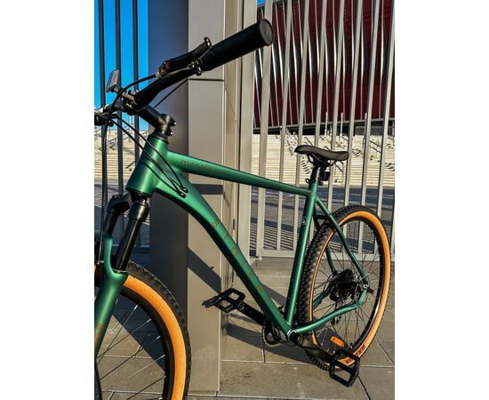 Велосипед Stalker Monolit 27.2 D (темно-зеленый), Цвет: зелёный, Размер рамы: 18", изображение 3