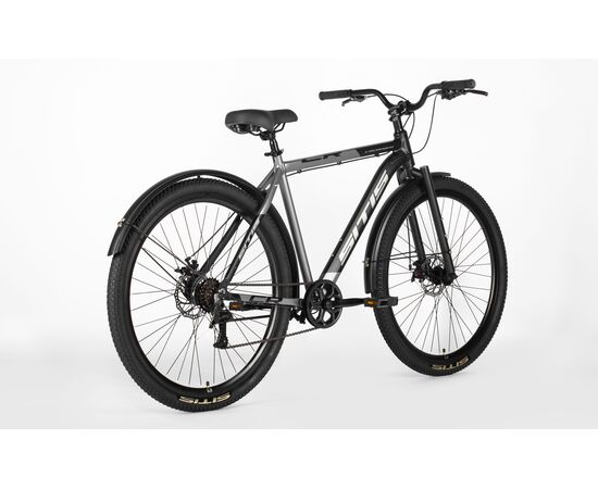 Велосипед SITIS CROSSER SCRMD 9.0R 29" (2025, Black-Grey), Цвет: серый, Размер рамы: 19", изображение 3