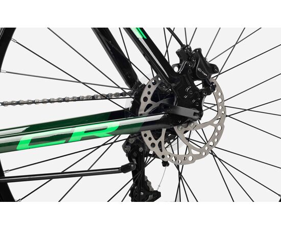 Велосипед SITIS CROSSER 7SP HD 29" (2025, Black-Green), Цвет: зелёный, Размер рамы: 21", изображение 10